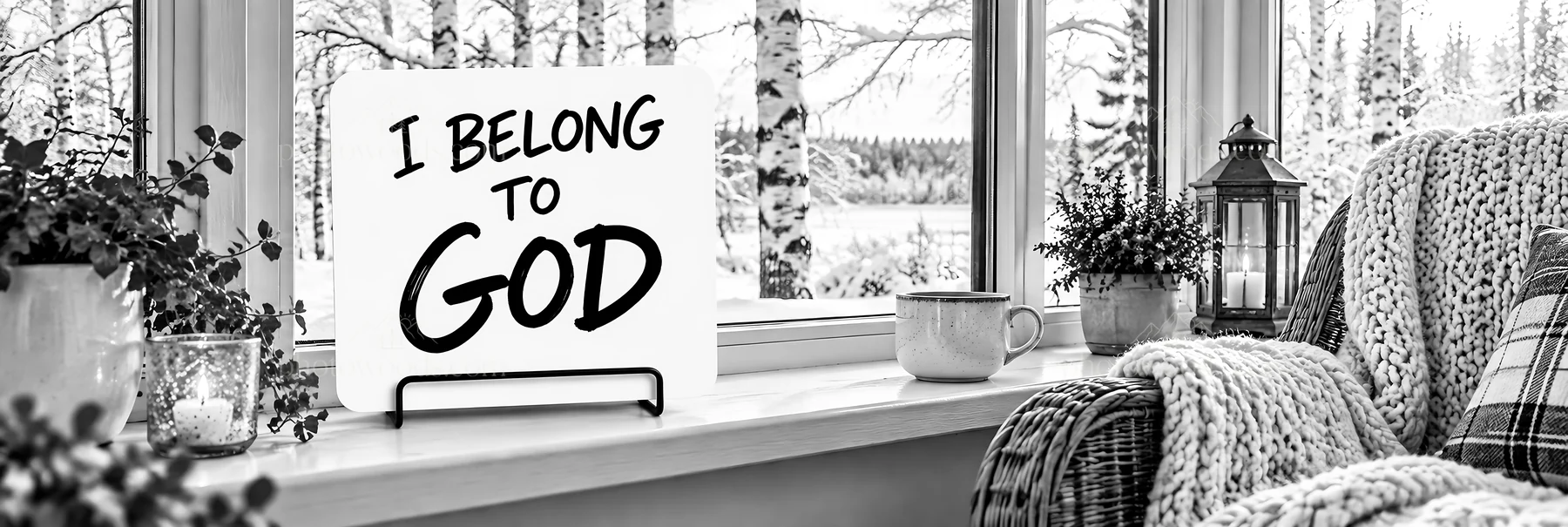 Jesus Christ signifies belonging to God - AI-generated stock image