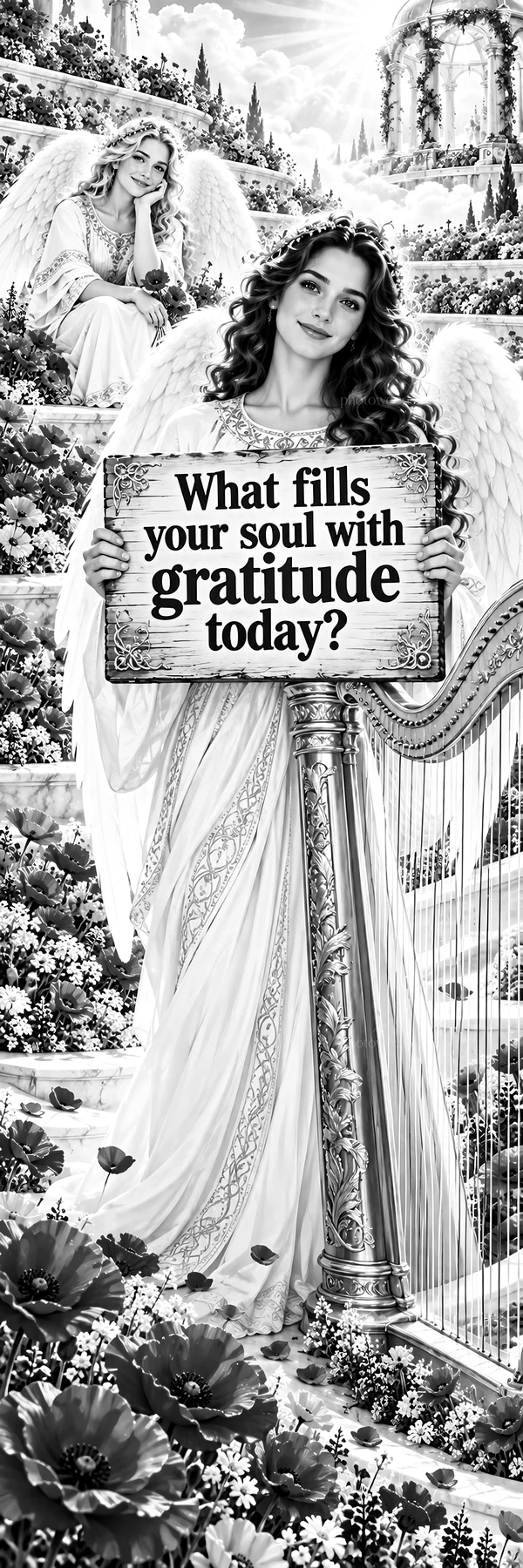 Jesus Christ welcomes gratitude in a heavenly setting - AI-generated stock image