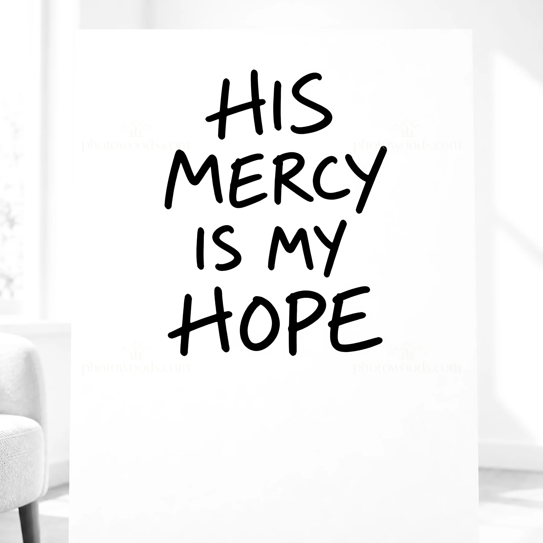 Jesus Christ expressing hope through mercy - AI-generated stock image