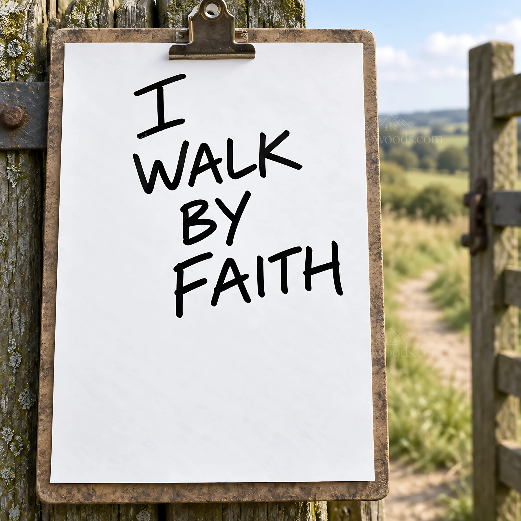 Jesus Christ teaches about faith - AI-generated stock image