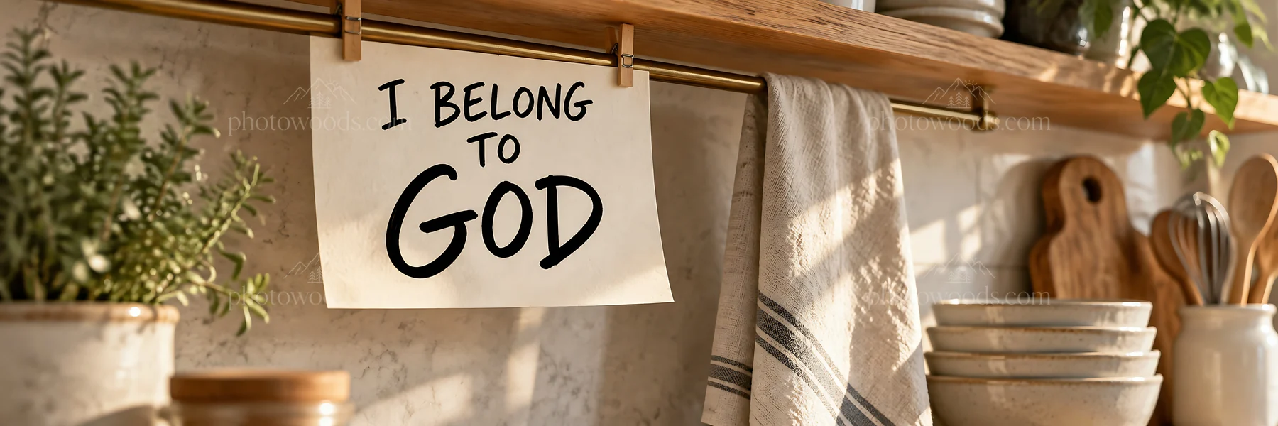 Jesus Christ welcomes with a message of belonging to God - AI-generated stock image