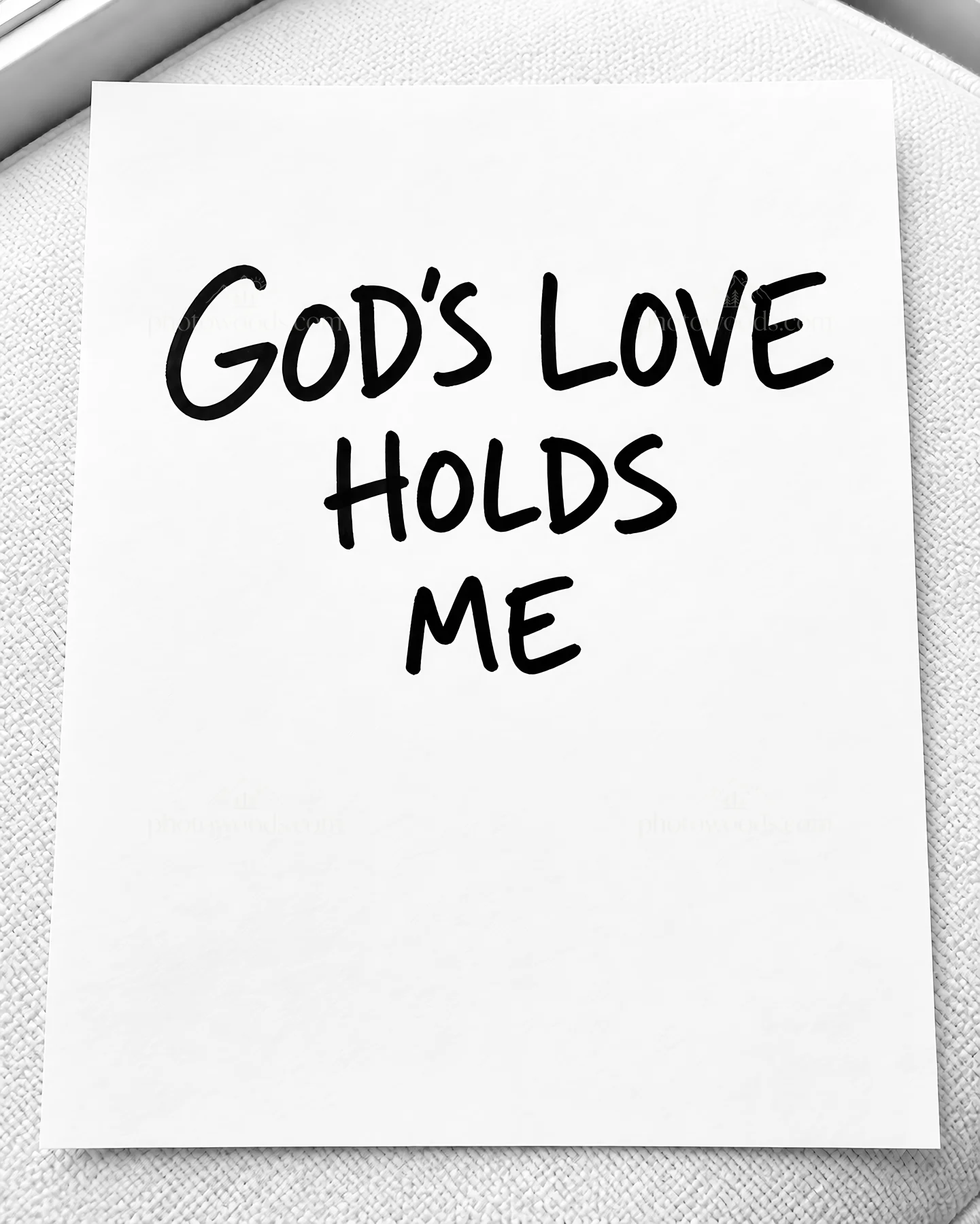 Jesus Christ holds God's love in devotion - AI-generated stock image