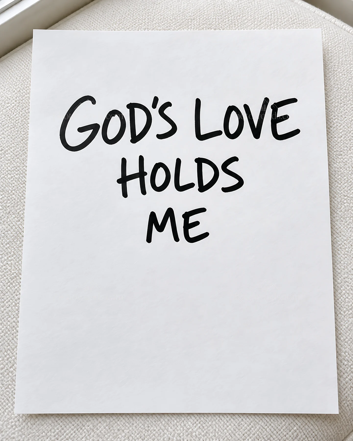 Jesus Christ comforts with messages of love - AI-generated stock image