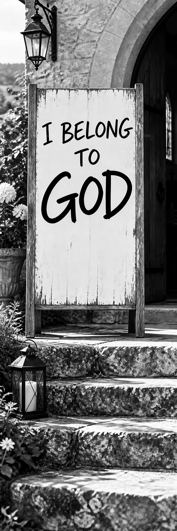 Jesus Christ welcomes with words of belonging - AI-generated stock image