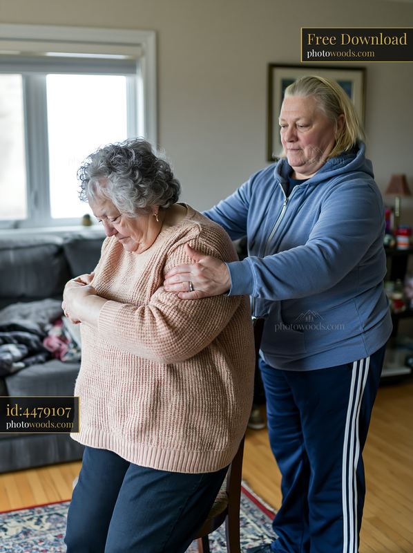Support for person with Parkinson's disease in a home setting