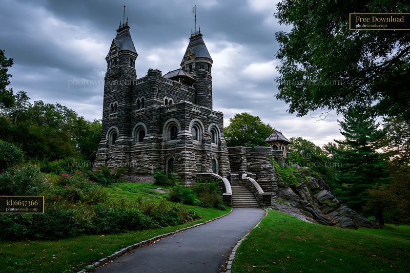 Belvedere Castle in Central Park, New York City, USA