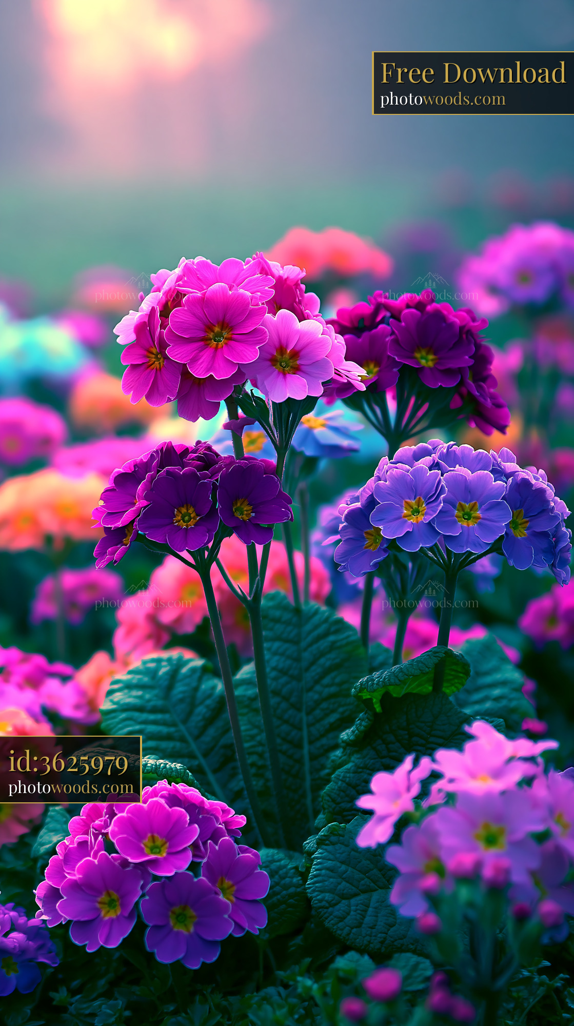 Flowers Bloom in Colorful Garden During Sunny Afternoon