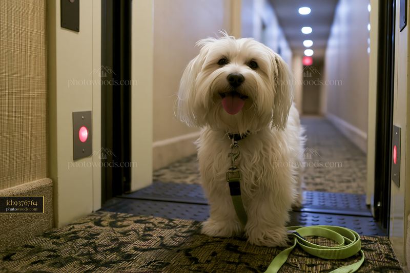 Rare dog breed enjoys stay at pet-friendly hotel