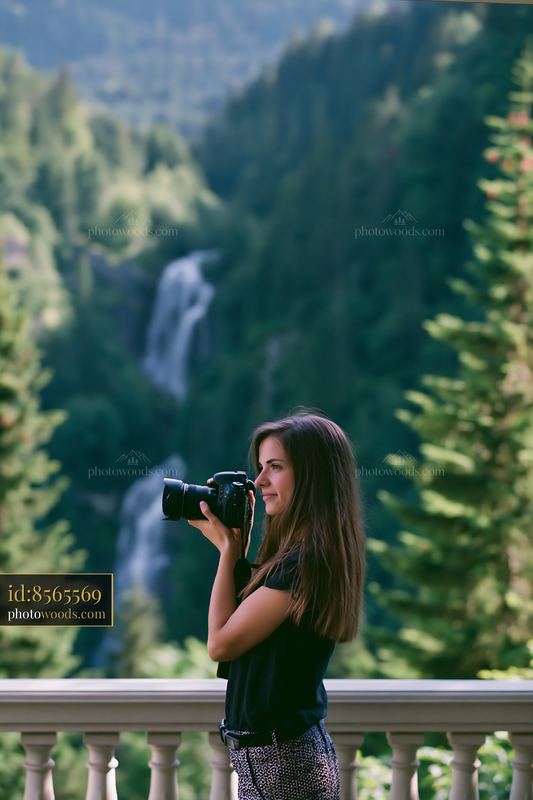 Capturing moments from a balcony at a Swiss mountain hotel
