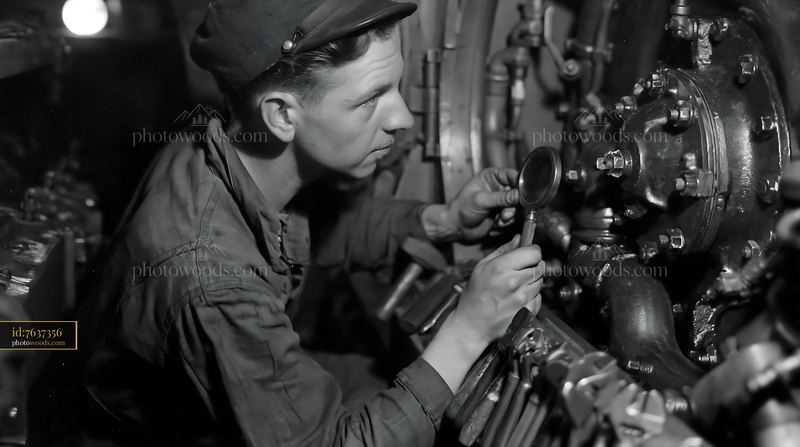 Panzer tank maintenance tools in action during vehicle servicing
