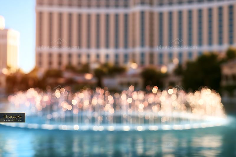 Fountain Display at Bellagio Hotel in Las Vegas