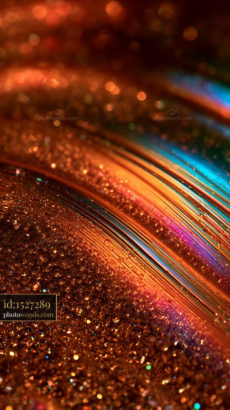 Macro View of Soap Bubble Iridescence With Colorful Reflections