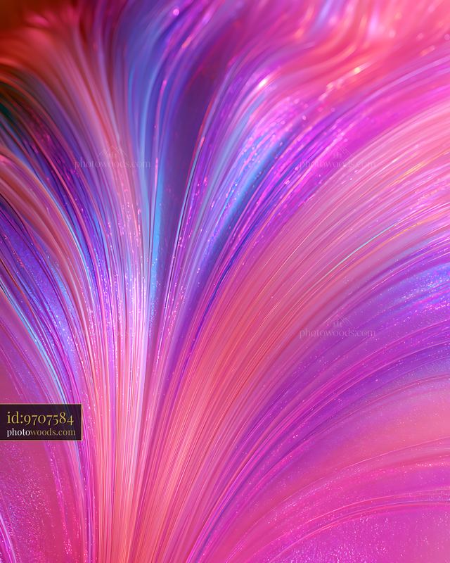 Molten Glass Surface With Vibrant Colors and Fluid Textures