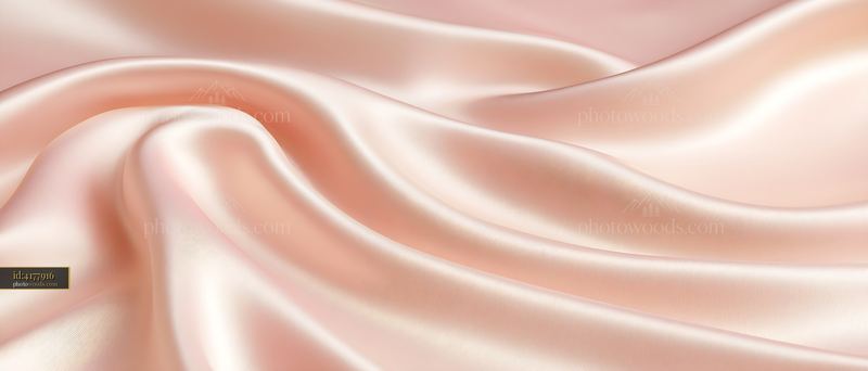 Soft Rippling Fabric Draped in a Clean Pastel Backdrop