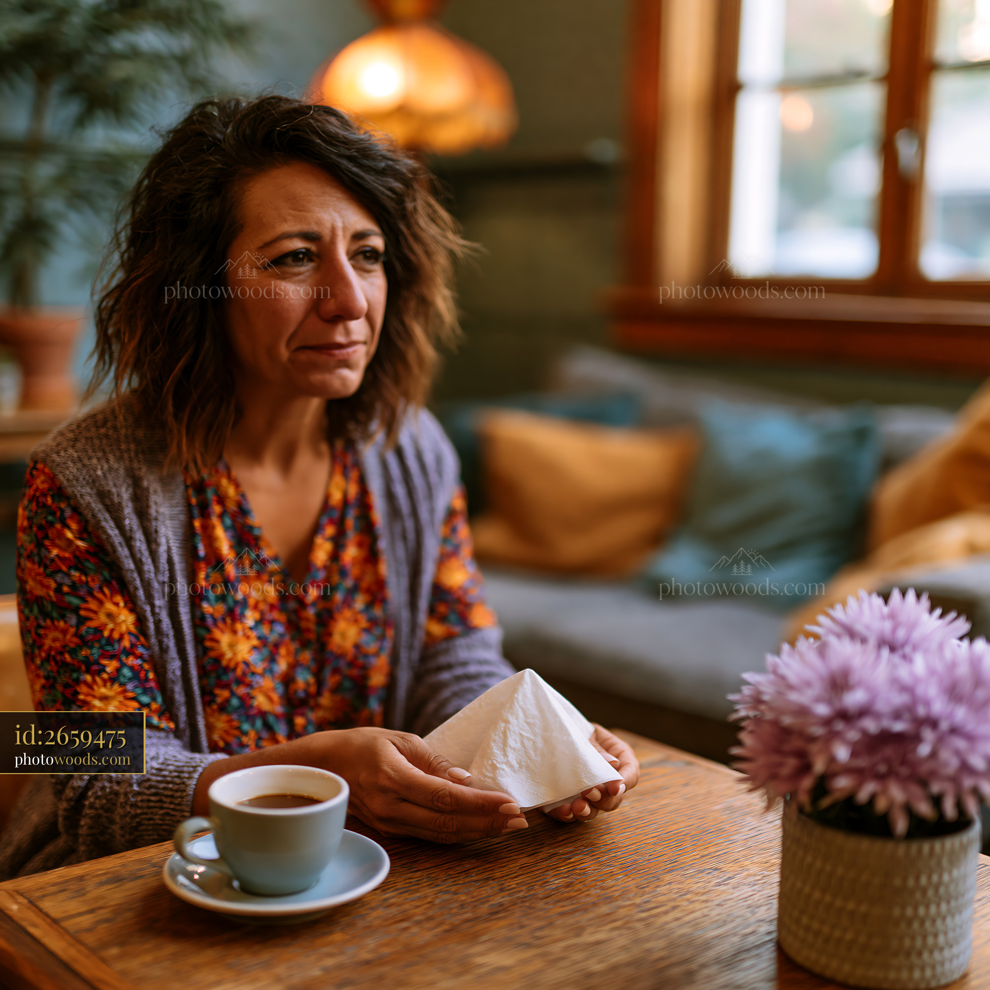 Grief Counselor Engaged in Conversation With a Client