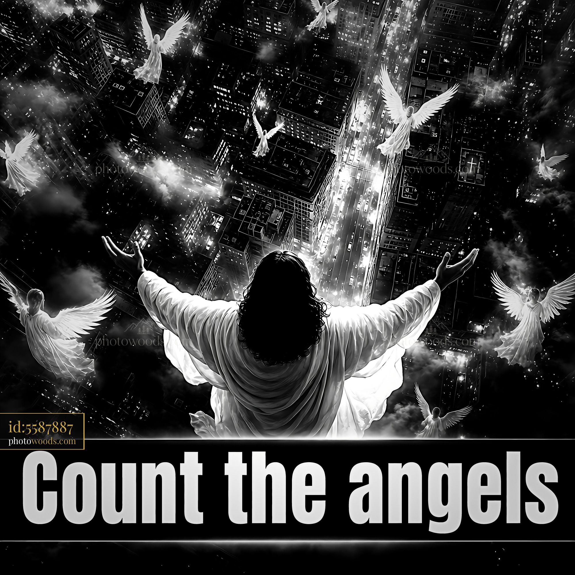 Count the Angels in a City With a Dark Sky and Lights Below