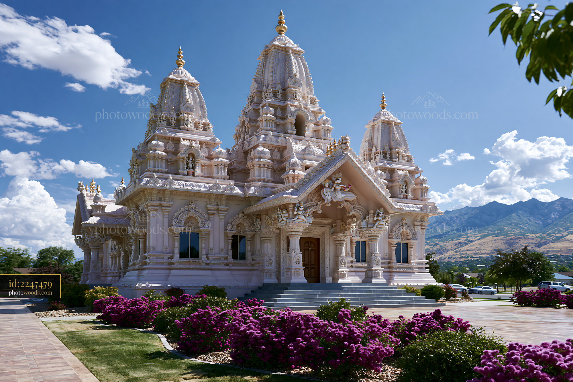 Sri Sri Radha Krishna Temple in Spanish Fork, Utah