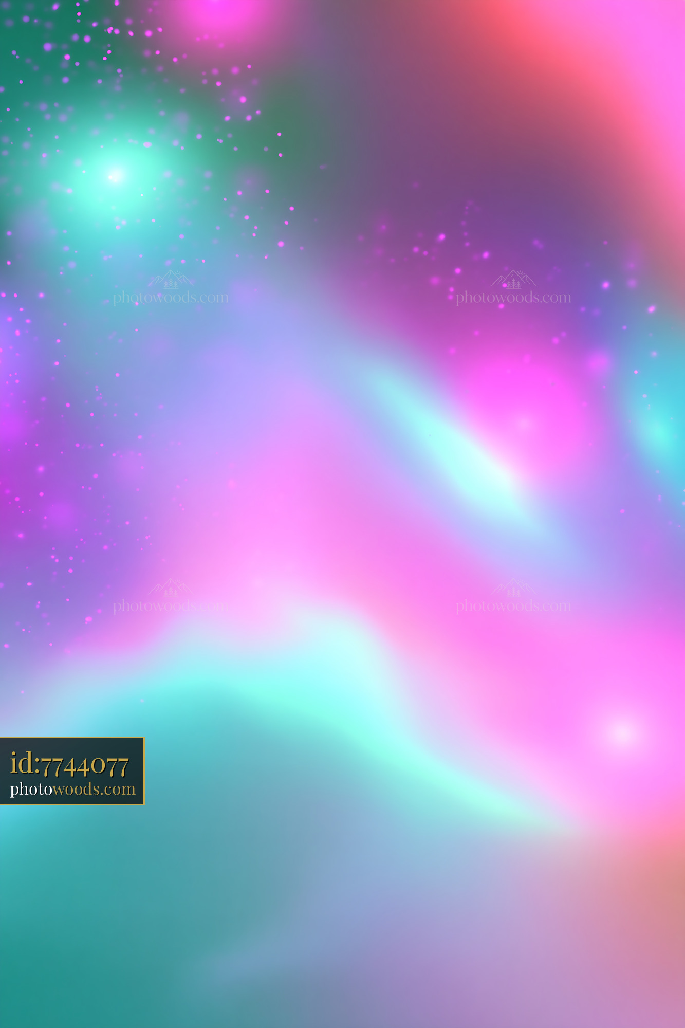 Abstract Background Showcasing Bright Colors and Soft Shapes