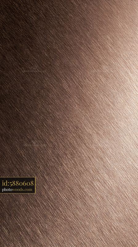 Brushed Metal Surface Reflecting Warm Tones