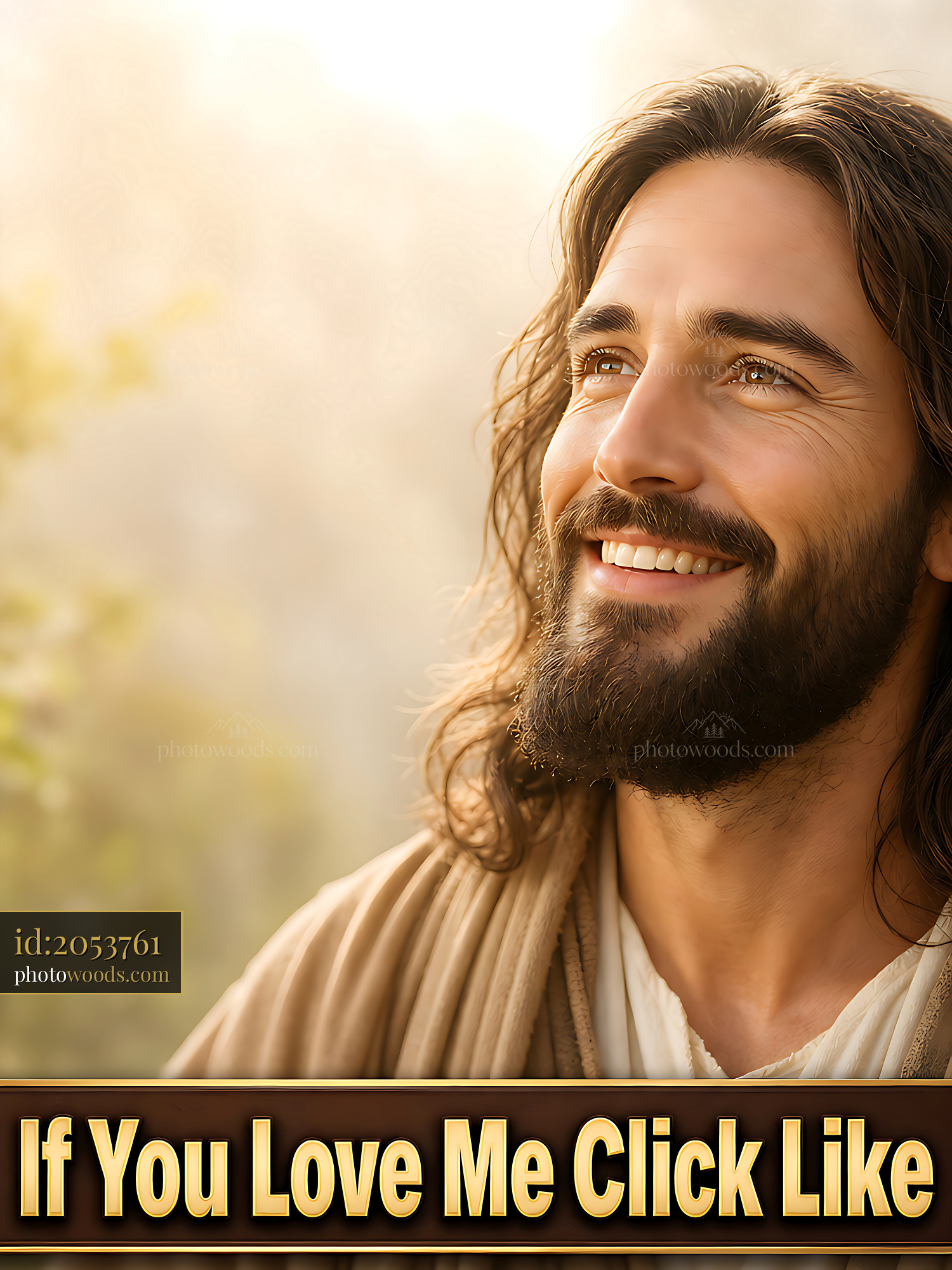 Man Smiles While Enjoying Sunlight in a Natural Setting