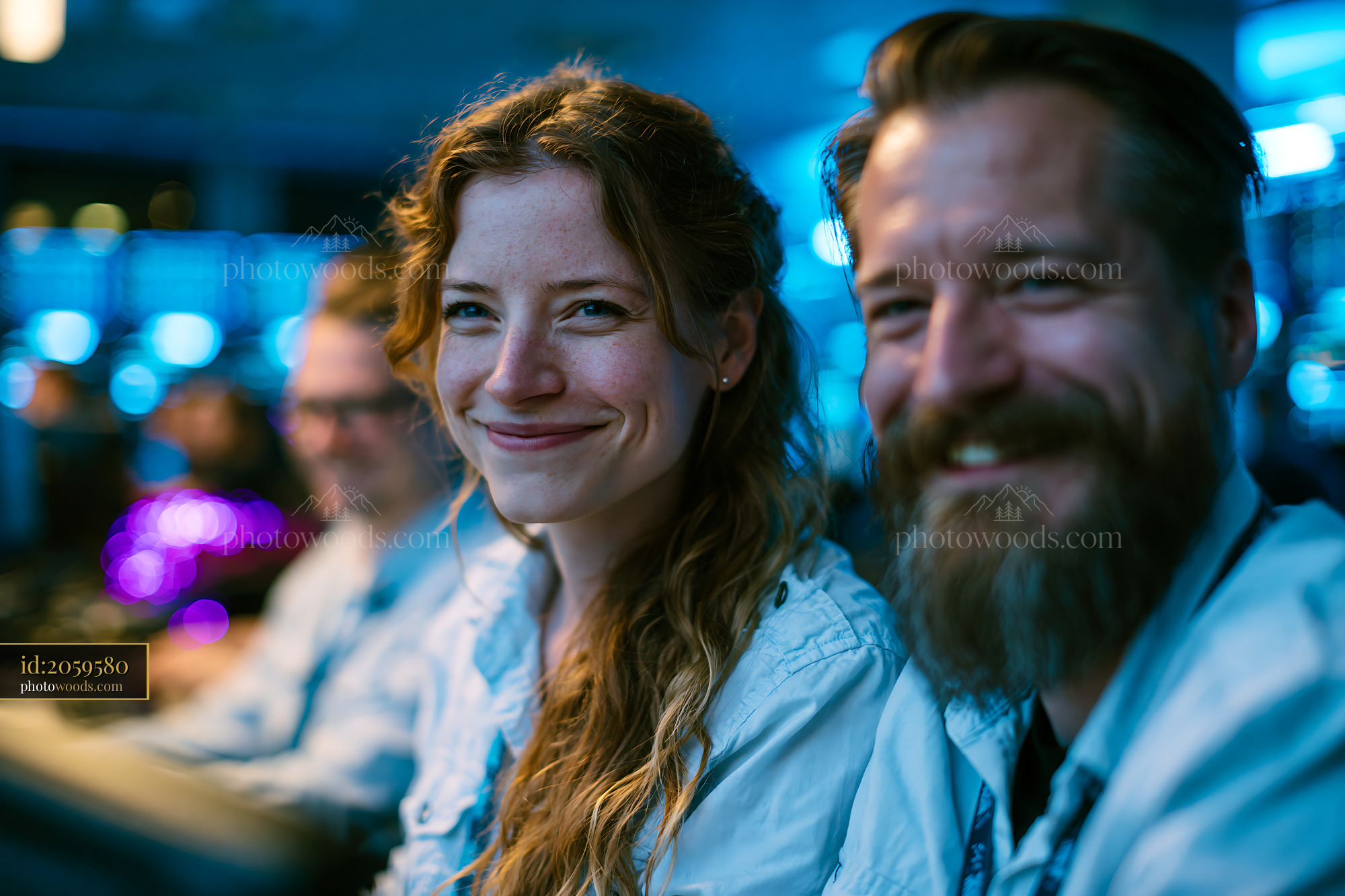 Team in a Security Awareness Training Session Smiling