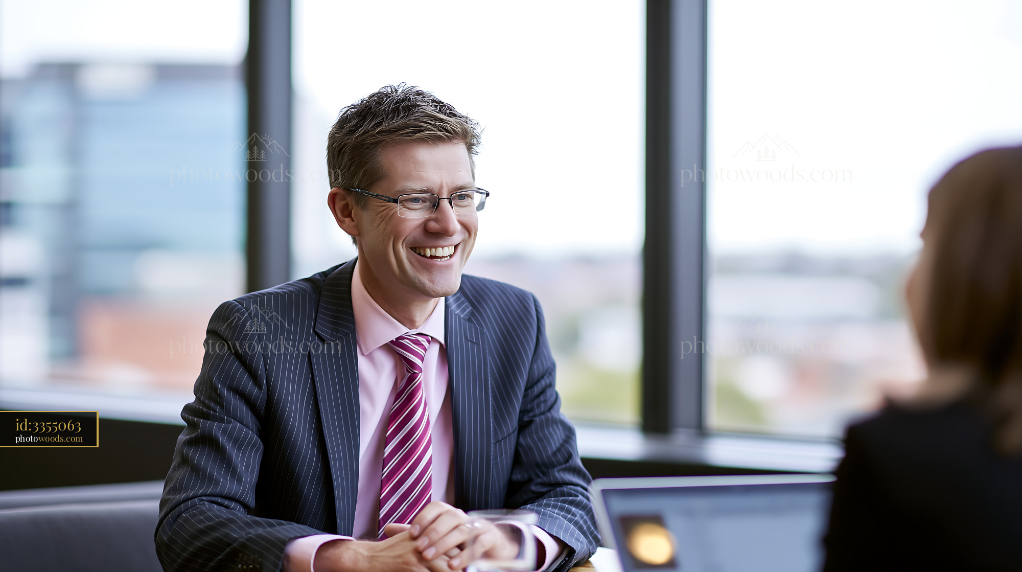 Tax Consultant Engaging With a Client in an Office Setting